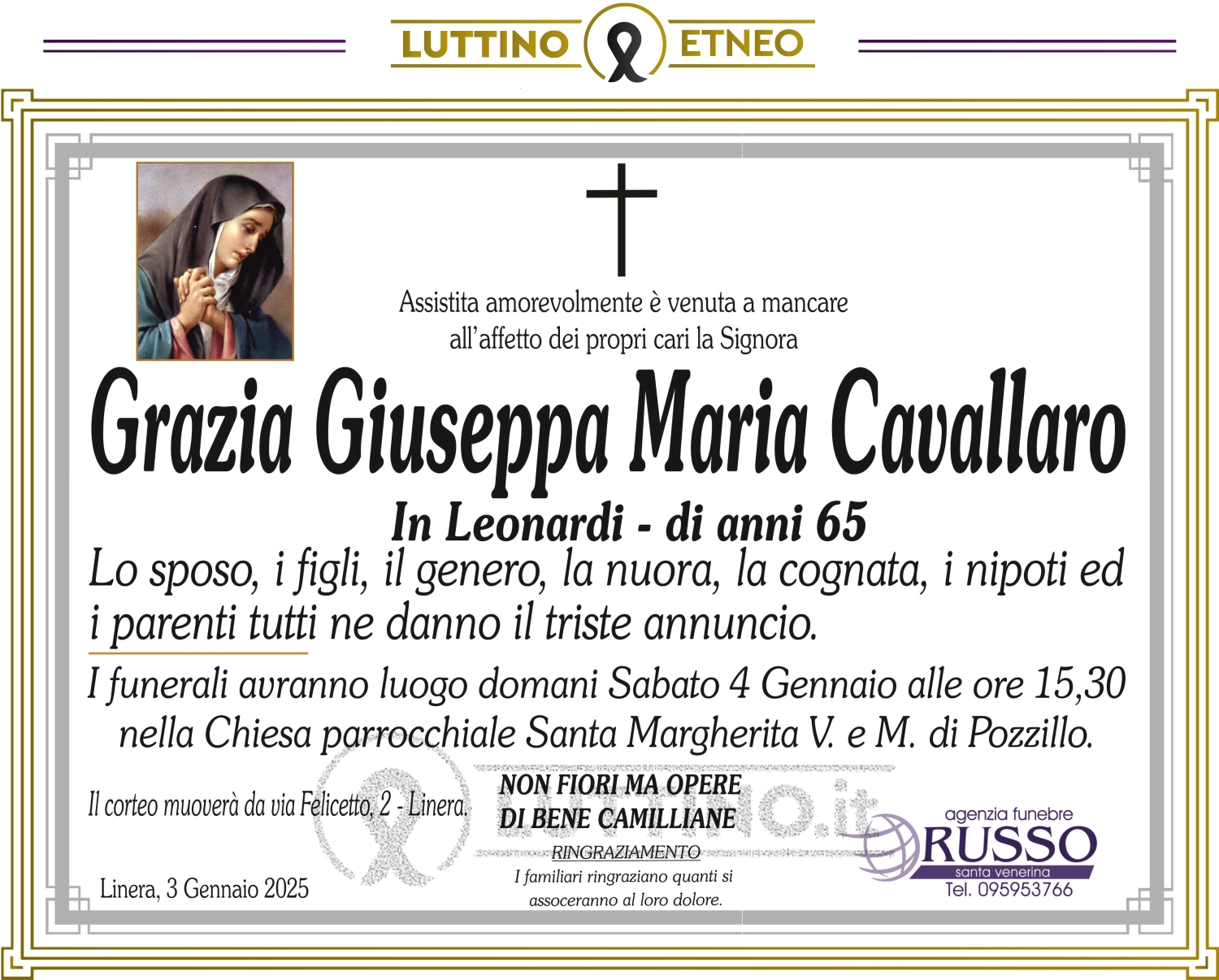 Grazia Giuseppa Maria Cavallaro